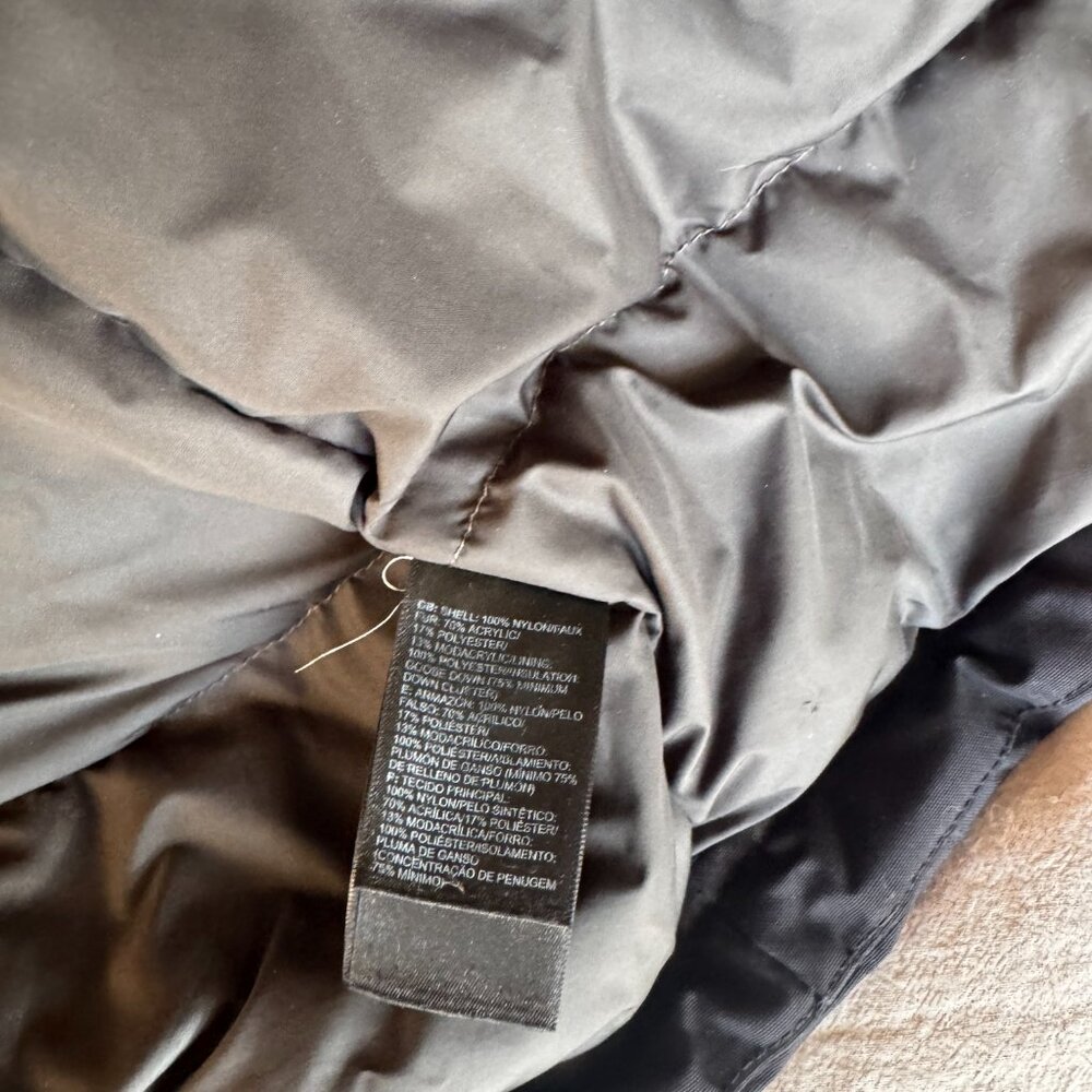 North Face Men's Gotham Parka Jacket Goose Down McMurdo Water Resistant Size S - Picture 11 of 16